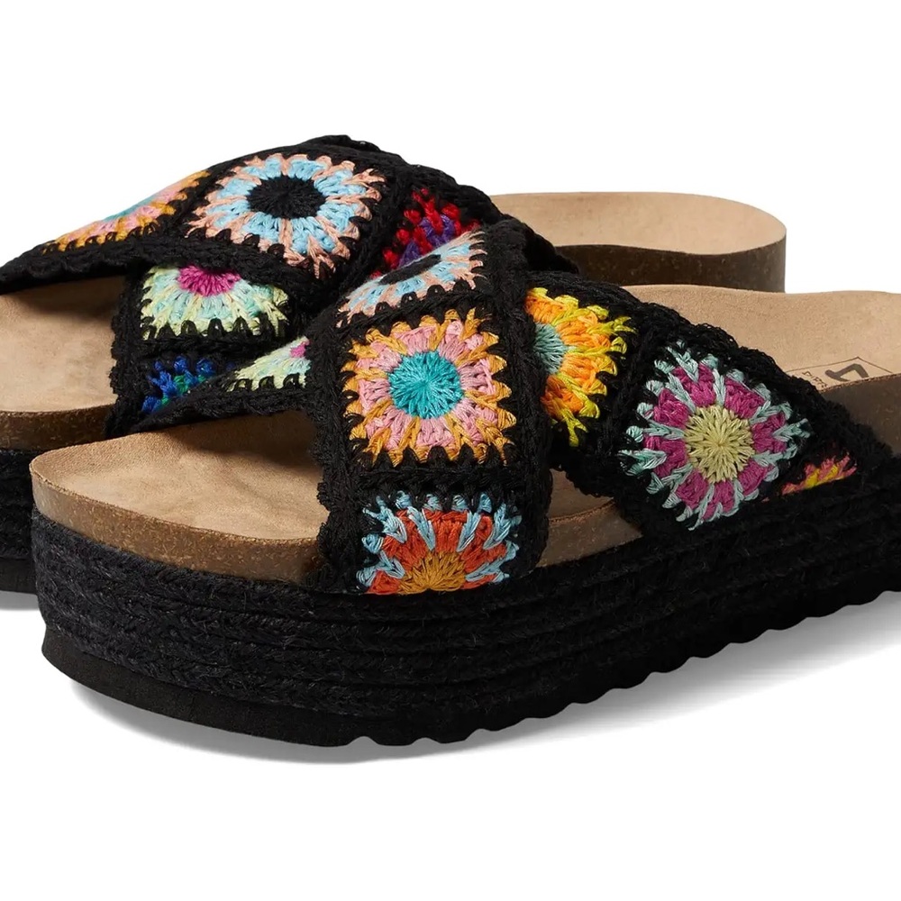 Dirty Laundry Crochet Sandals brand new never worn